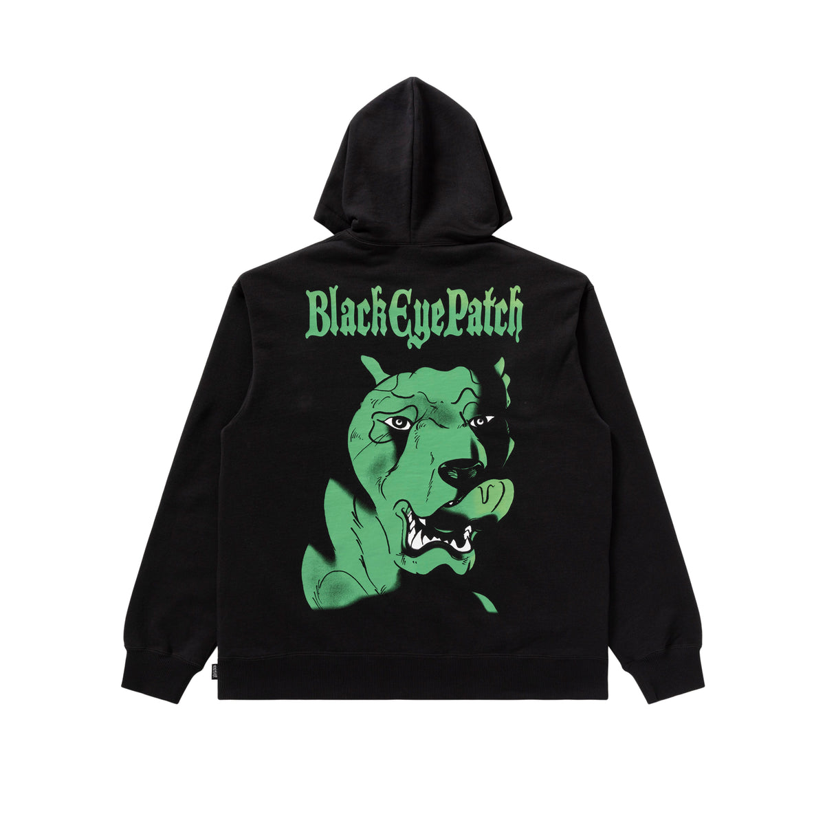 CONCRETE GREEN HOODIE BLACK – BlackEyePatch