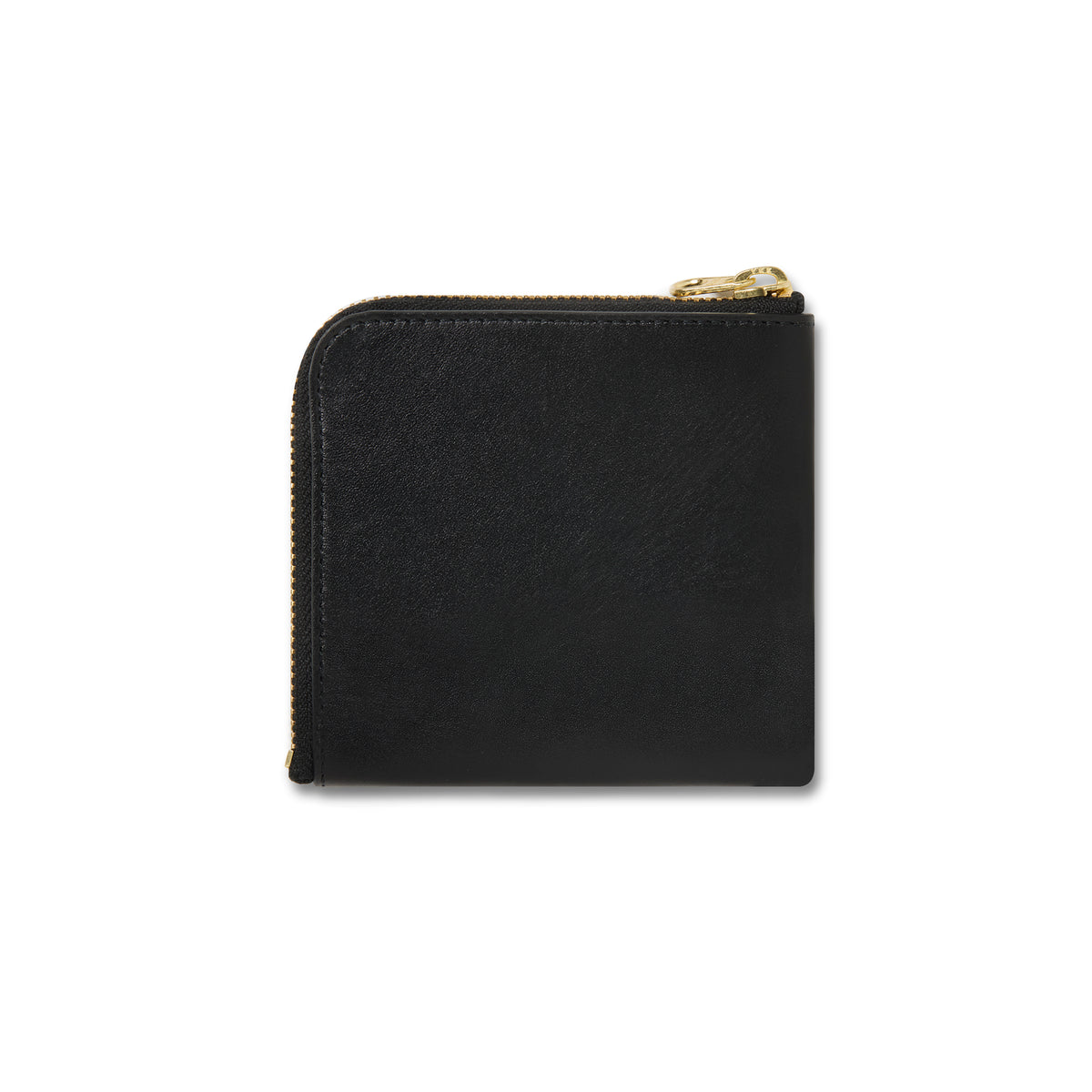 OE LOGO LEATHER ZIP WALLET BLACK – BlackEyePatch