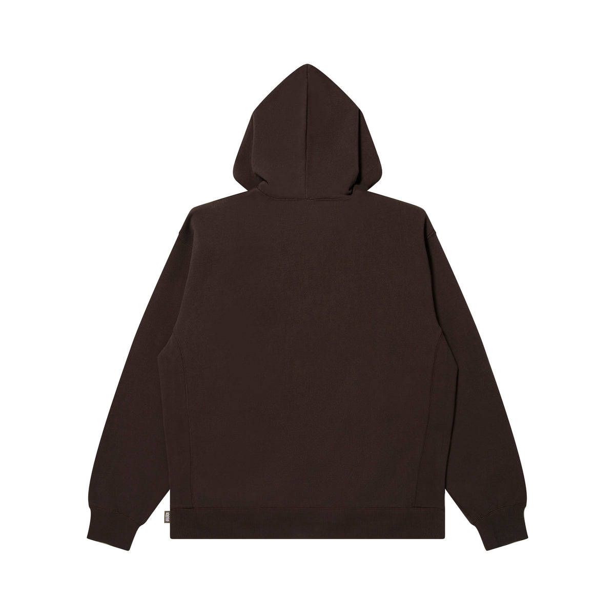 HWC LABEL HOODIE DARK BROWN – BlackEyePatch