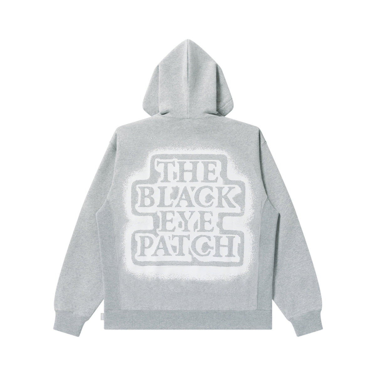 トップス black eye patch SPRAYED OG LABEL HOODIE SPRAYED OG LABEL HOODIE HEATHER GRAY – BlackEyePatch