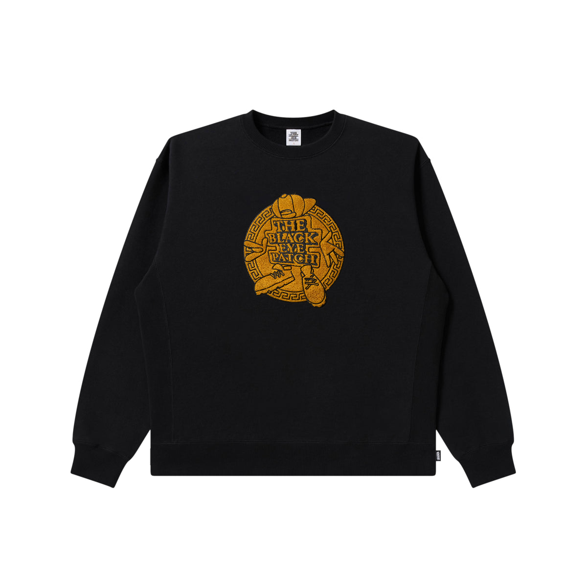 FRAMED OG BOY CREW SWEAT BLACK – BlackEyePatch