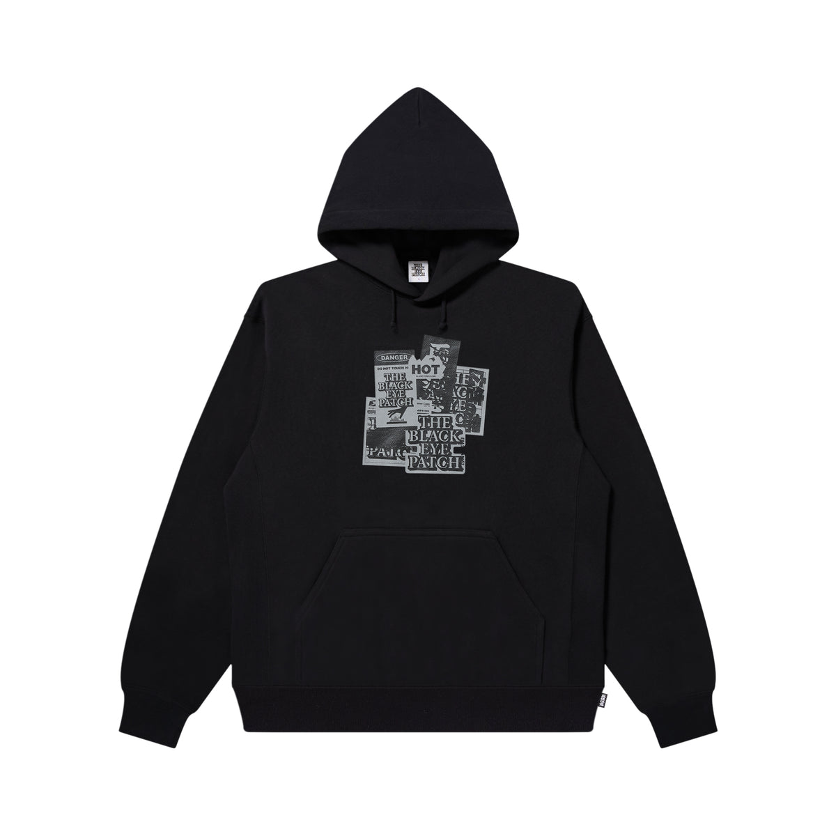 Blackeyepatch OG LABEL Hoodie BLACK Lサイズ BlackEyePatch＞STITCH PRINTED OG LABEL HOODIE | MAKES ONLINE STORE
