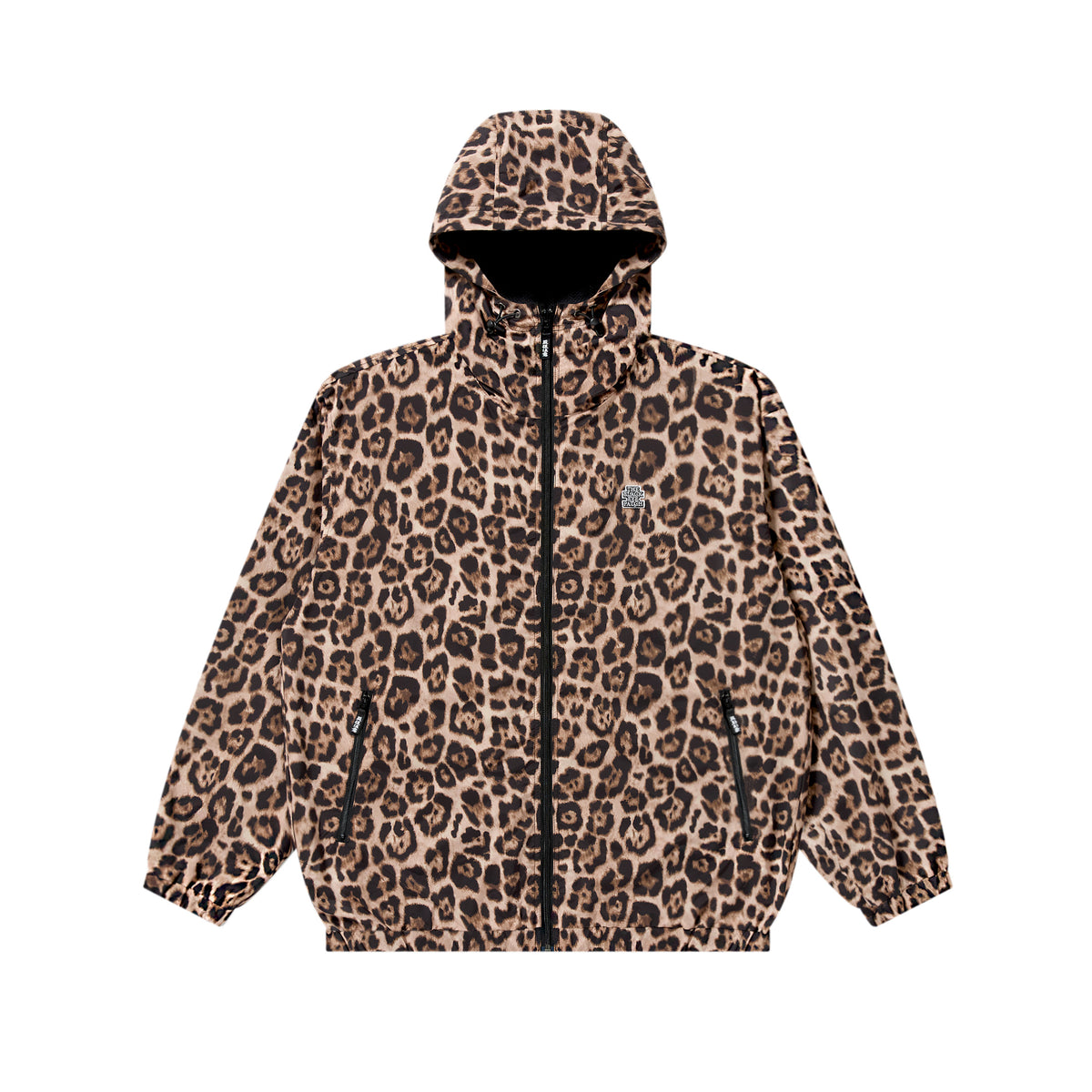 LEOPARD PATTERNED RIPSTOP TRACK JACKET – BlackEyePatch