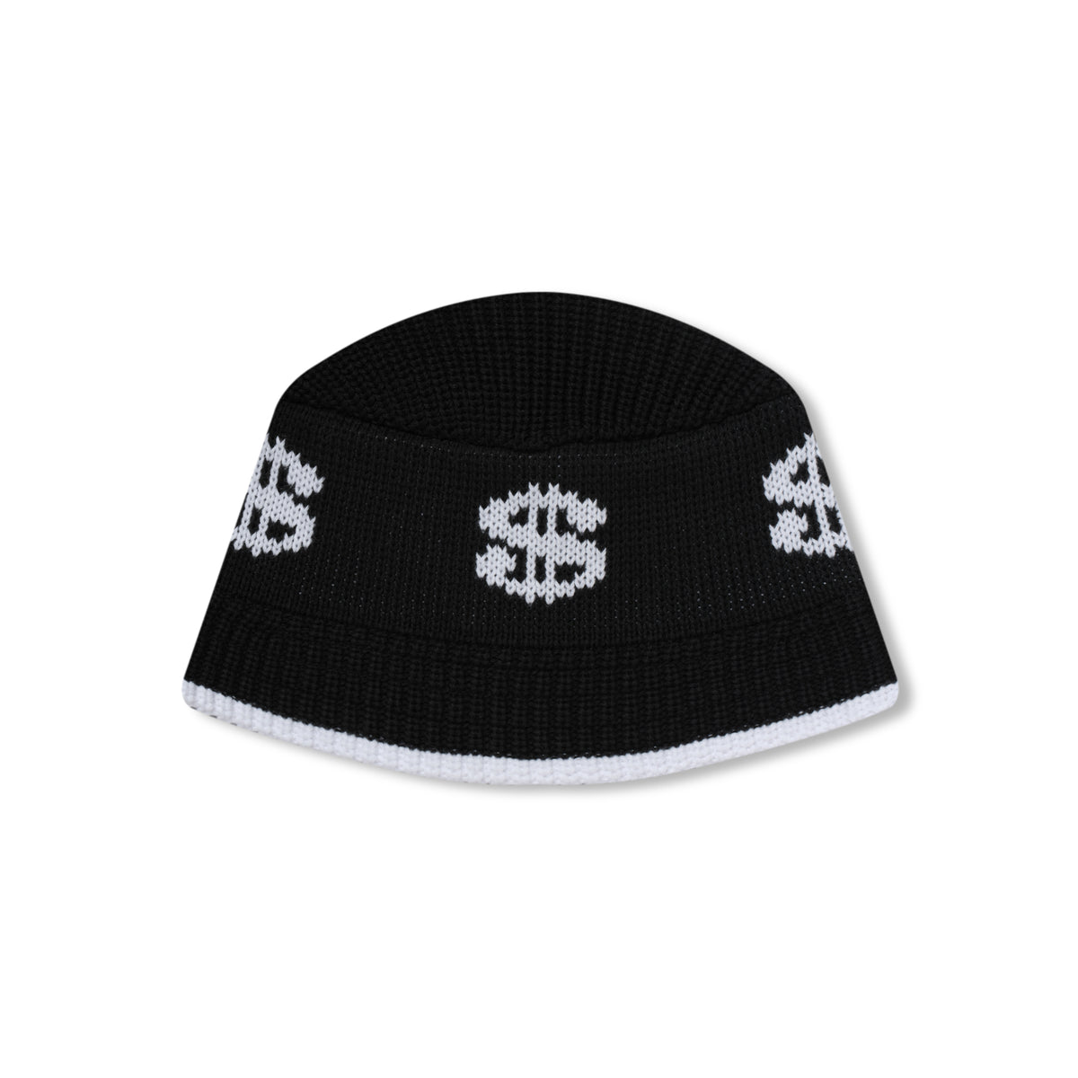 ブラックアイパッチ DOLLAR SIGN KNITTED BUCKET HAT DOLLAR SIGN KNITTED BUCKET HAT BLACK – BlackEyePatch
