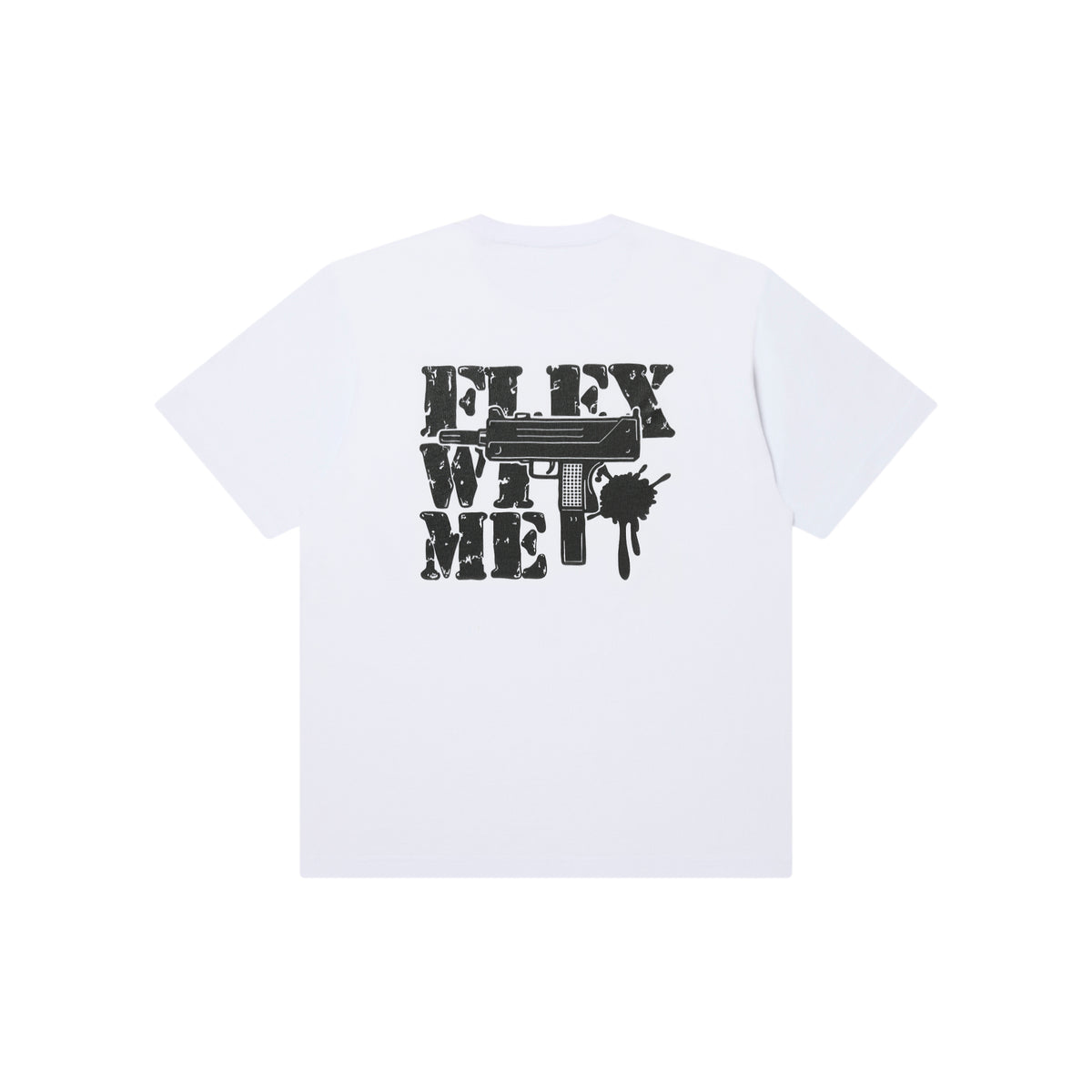 FWM YOKO LOGO TEE WHITE – BlackEyePatch