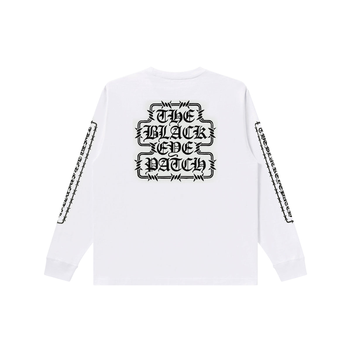 BARBED WIRE OG L/S TEE WHITE – BlackEyePatch