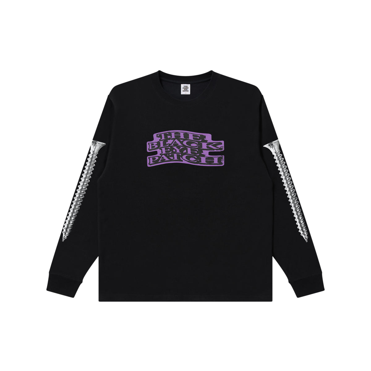 SCREWED ＆ DISTORTED OG LABEL L/S TEE BLACK – BlackEyePatch