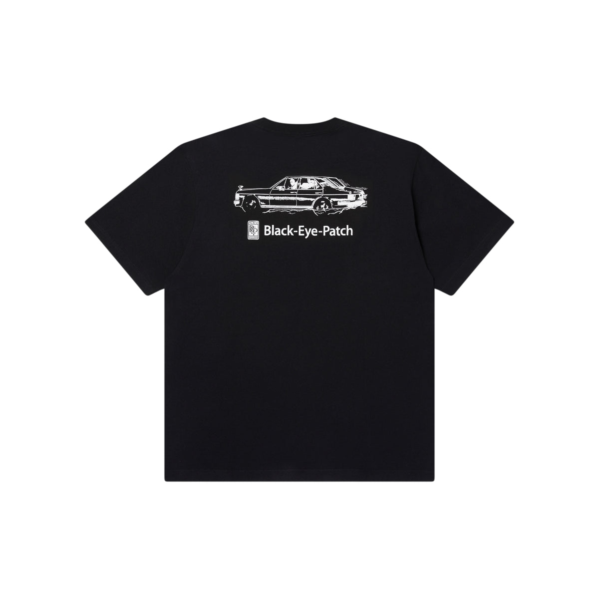 RHINESTONE DOUBLE R LOGO TEE BLACK – BlackEyePatch