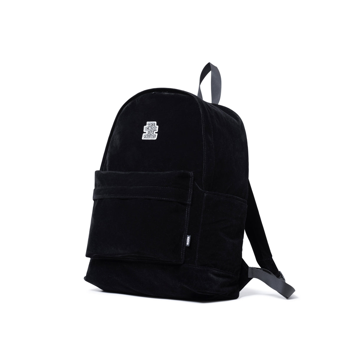 OG LABEL VELOUR BACKPACK BLACK – BlackEyePatch