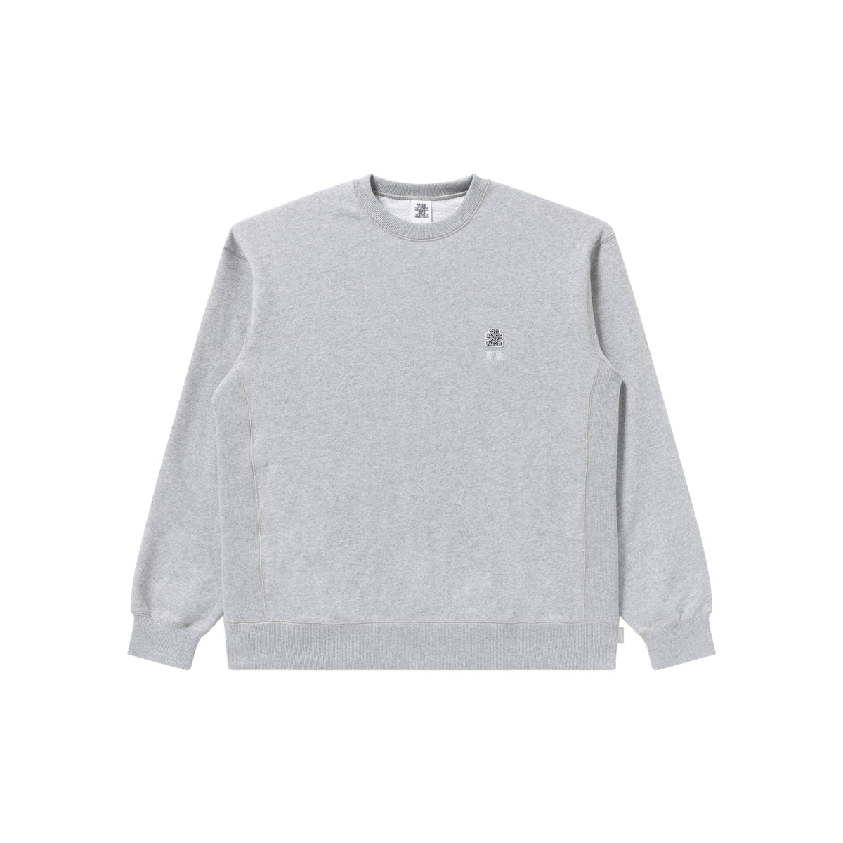 OG DRAGON CREW SWEAT HEATHER GRAY – BlackEyePatch