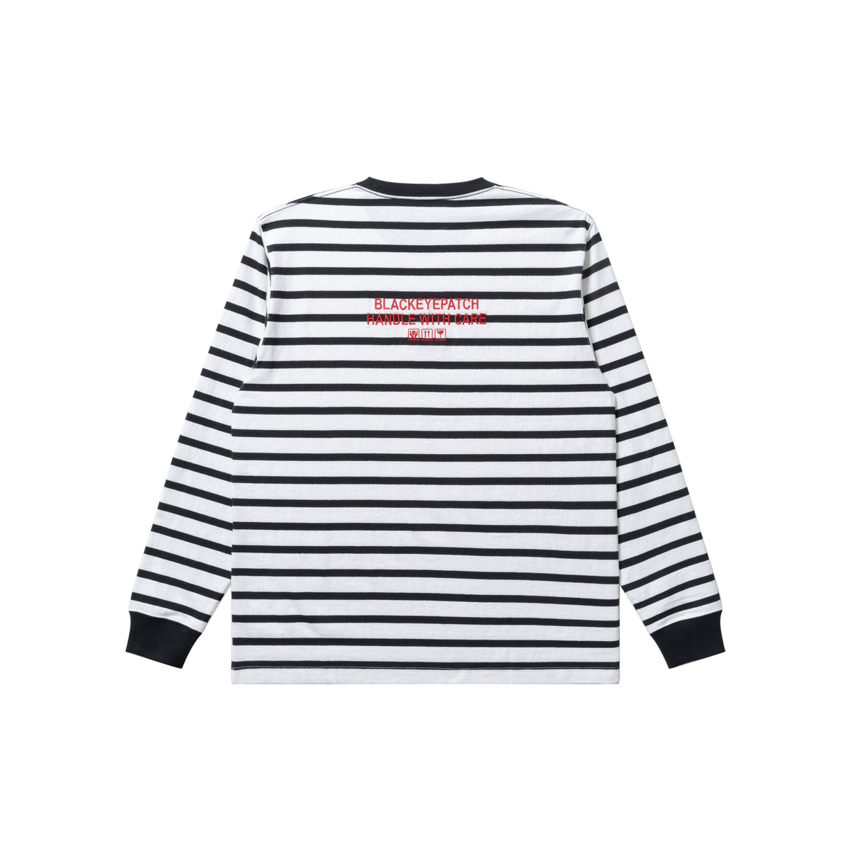 HWC LABEL STRIPED L/S TEE