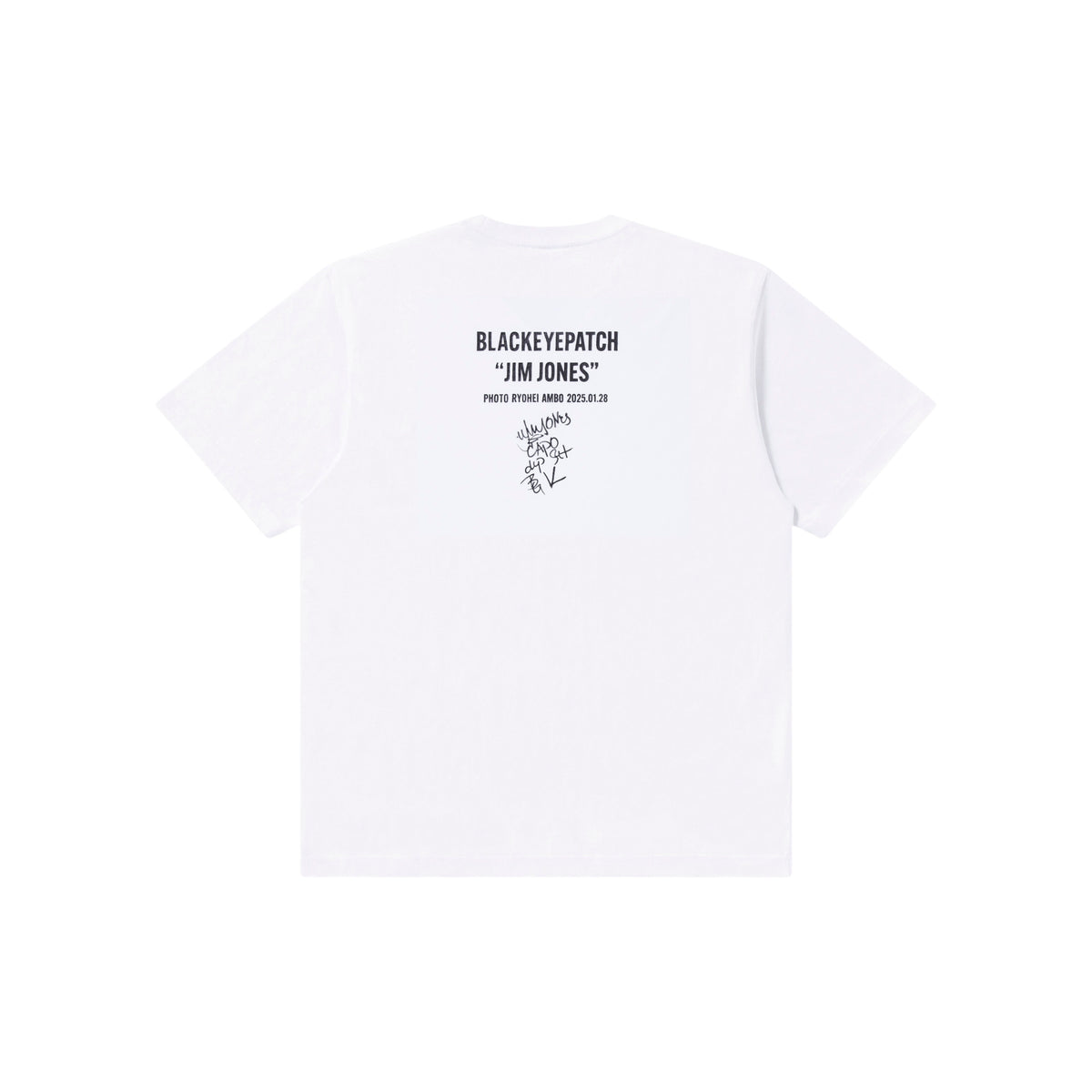 JIM JONES TEE WHITE – BlackEyePatch