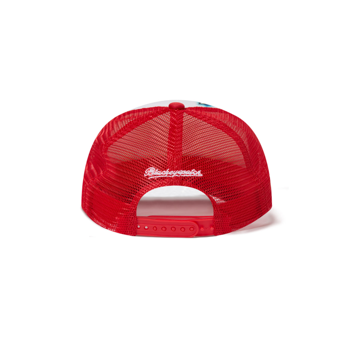 GRAFFITI MESH CAP WHITE/RED – BlackEyePatch
