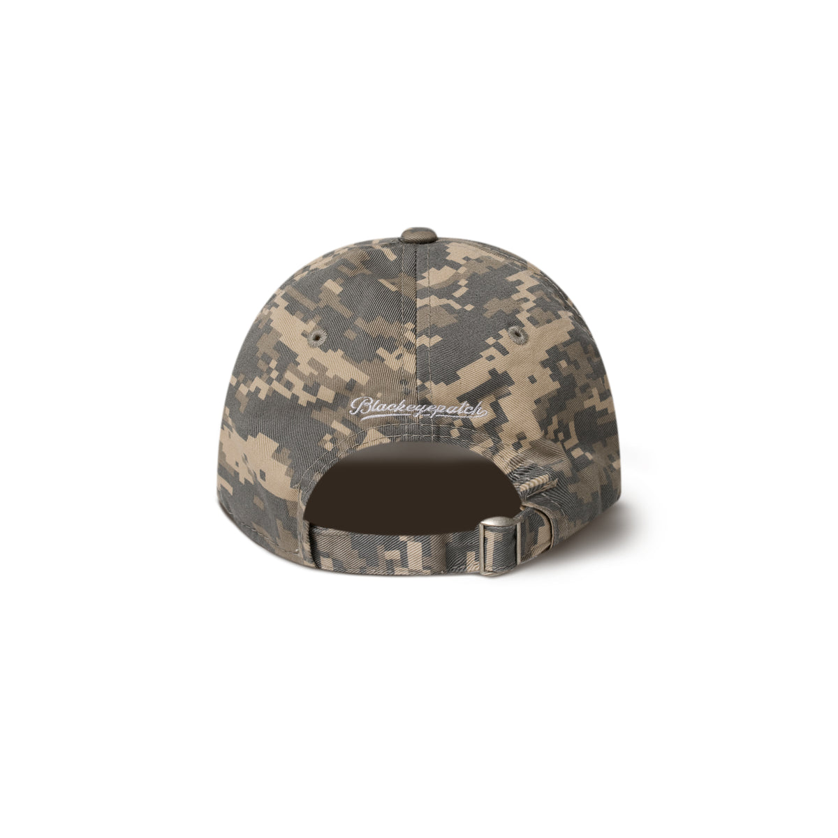 LEATHER PATCHED DIGITAL CAMO CAP GRAY – BlackEyePatch