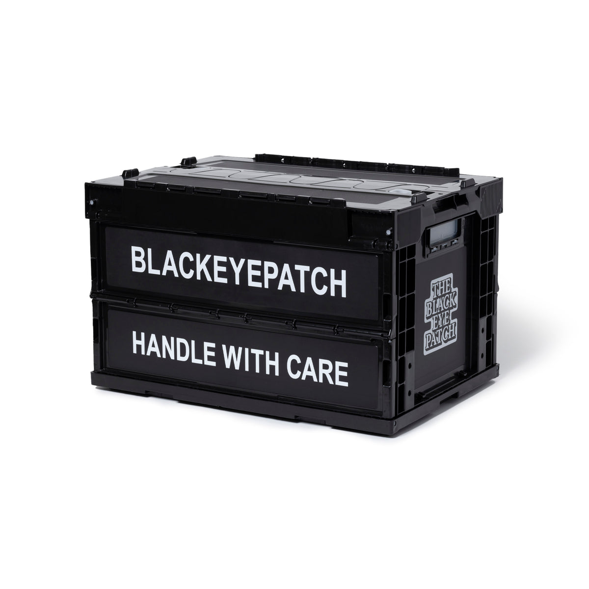 OG LABEL FOLDING CONTAINER BLACK – BlackEyePatch