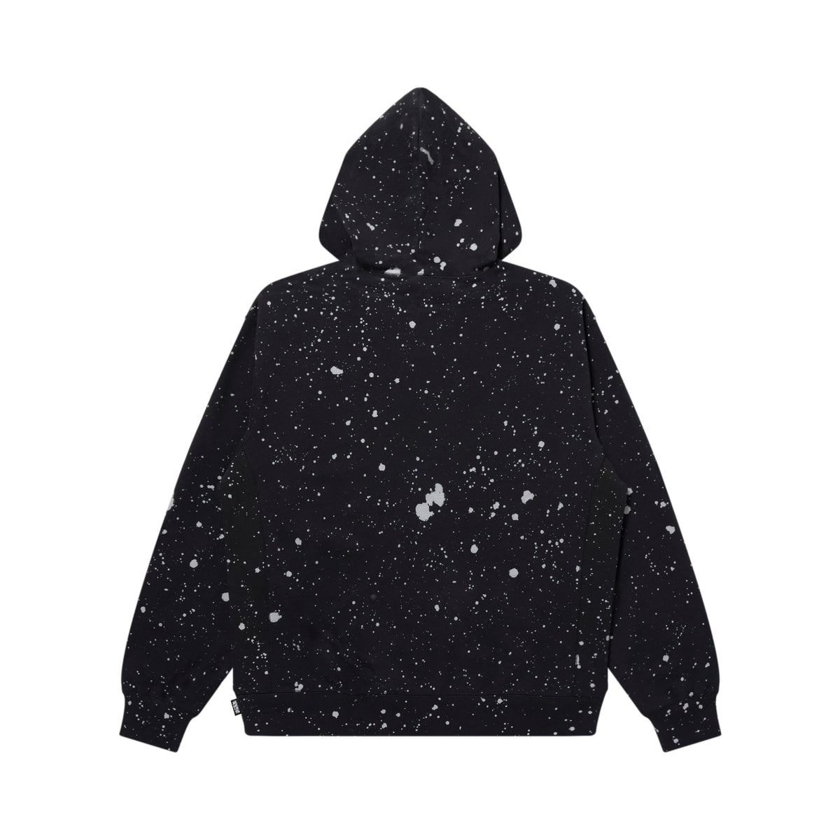 SPLATTERED REFLECTOR HWC LABEL HOODIE BLACK – BlackEyePatch
