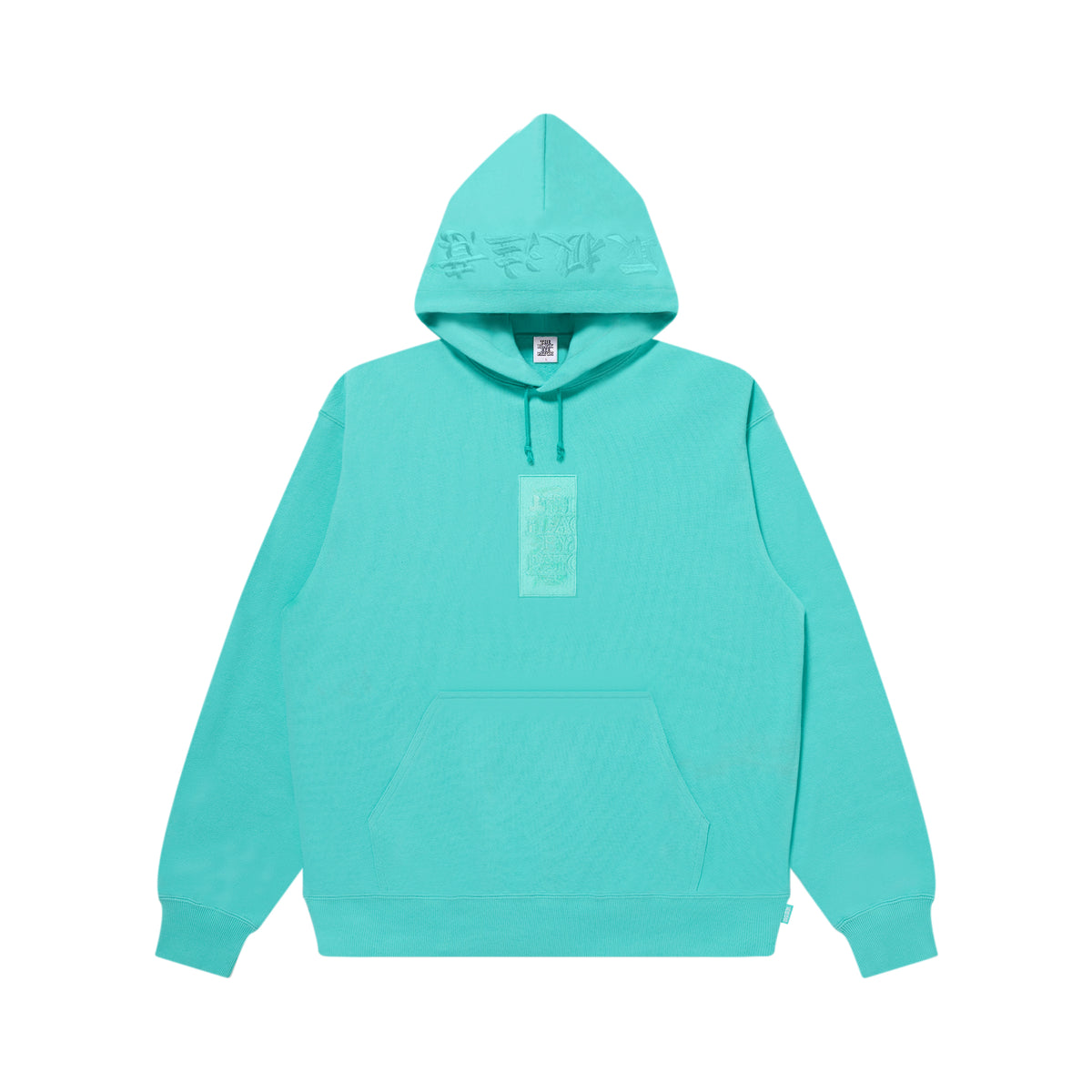 ブラックアイパッチ HWC LABEL HOODIE MINT GREEN L HWC LABEL HOODIE MINT GREEN – BlackEyePatch