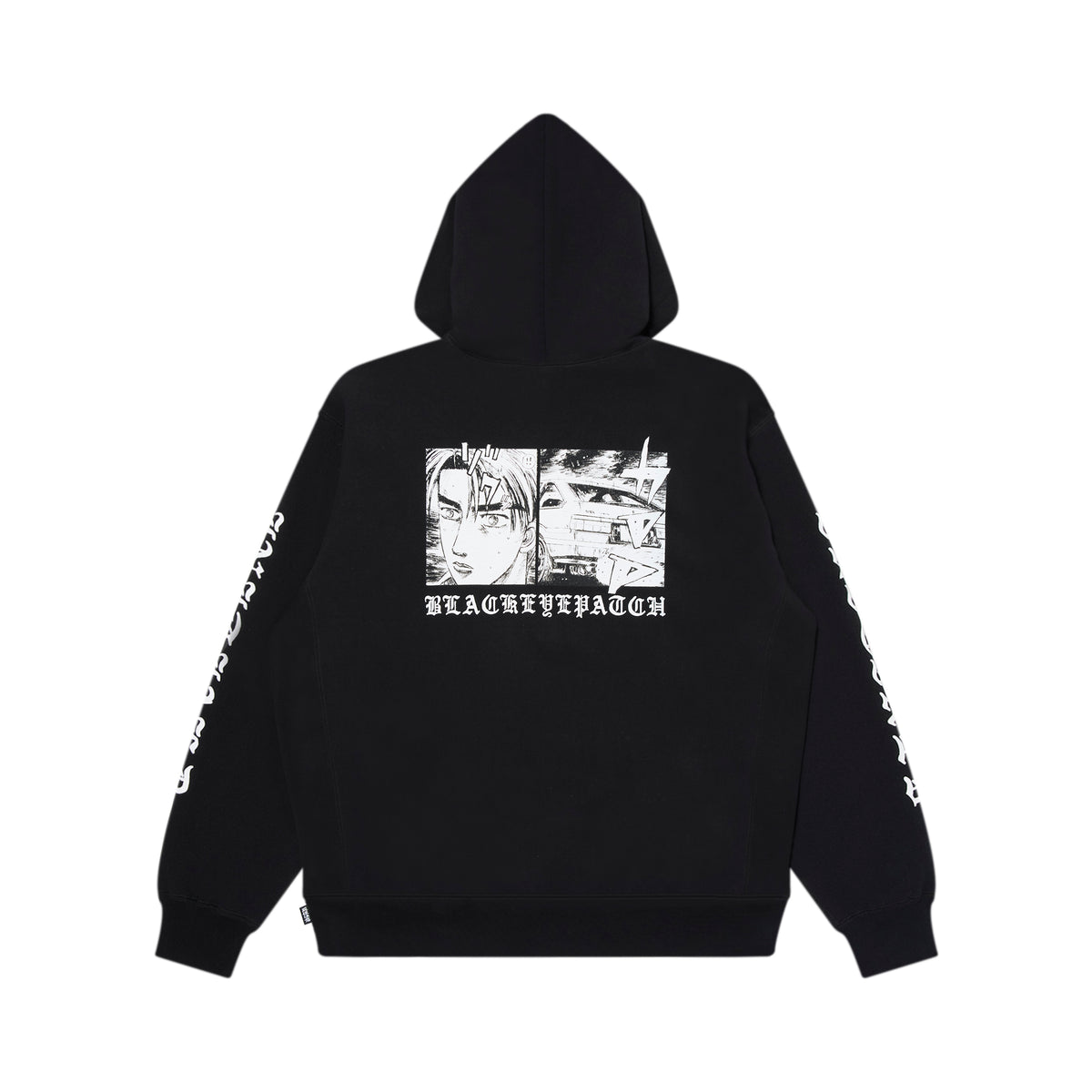 INITIAL D HOODIE BLACK – BlackEyePatch