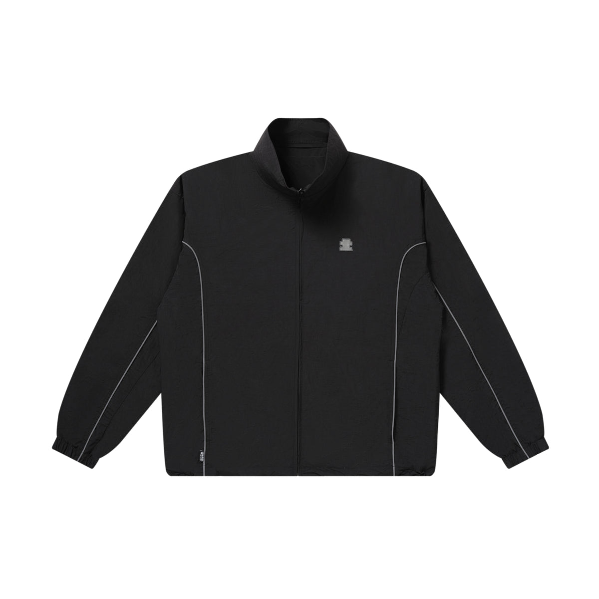 新品タグ付✨エイココンドウ　フーデット　ナイロンジャンパー　グラフィック　黒　L TORU REFLECTOR REVERSIBLE TRAK JACKET BLACK – BlackEyePatch