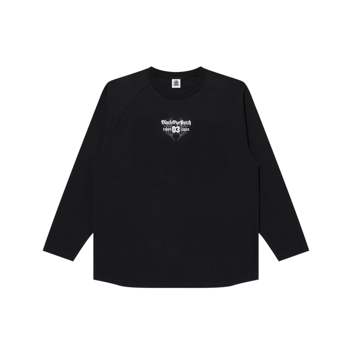 TRIBAL 03 RAGLAN L/S TEE BLACK – BlackEyePatch