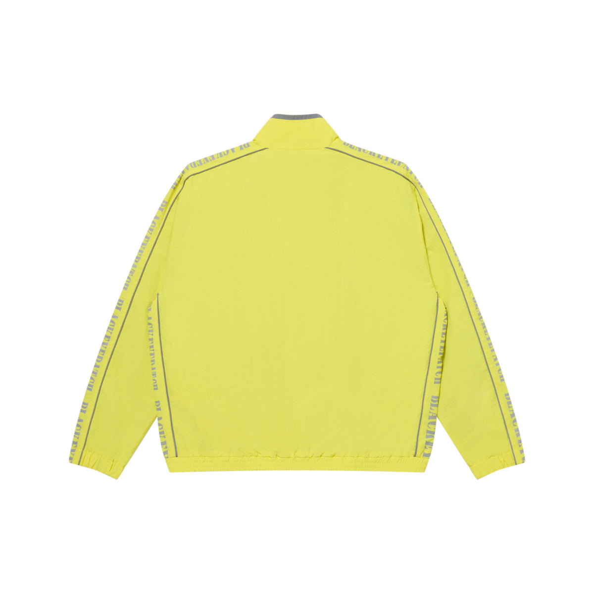 REFLECTIVE STENCIL LOGO TRACK JACKET YELLOW – BlackEyePatch
