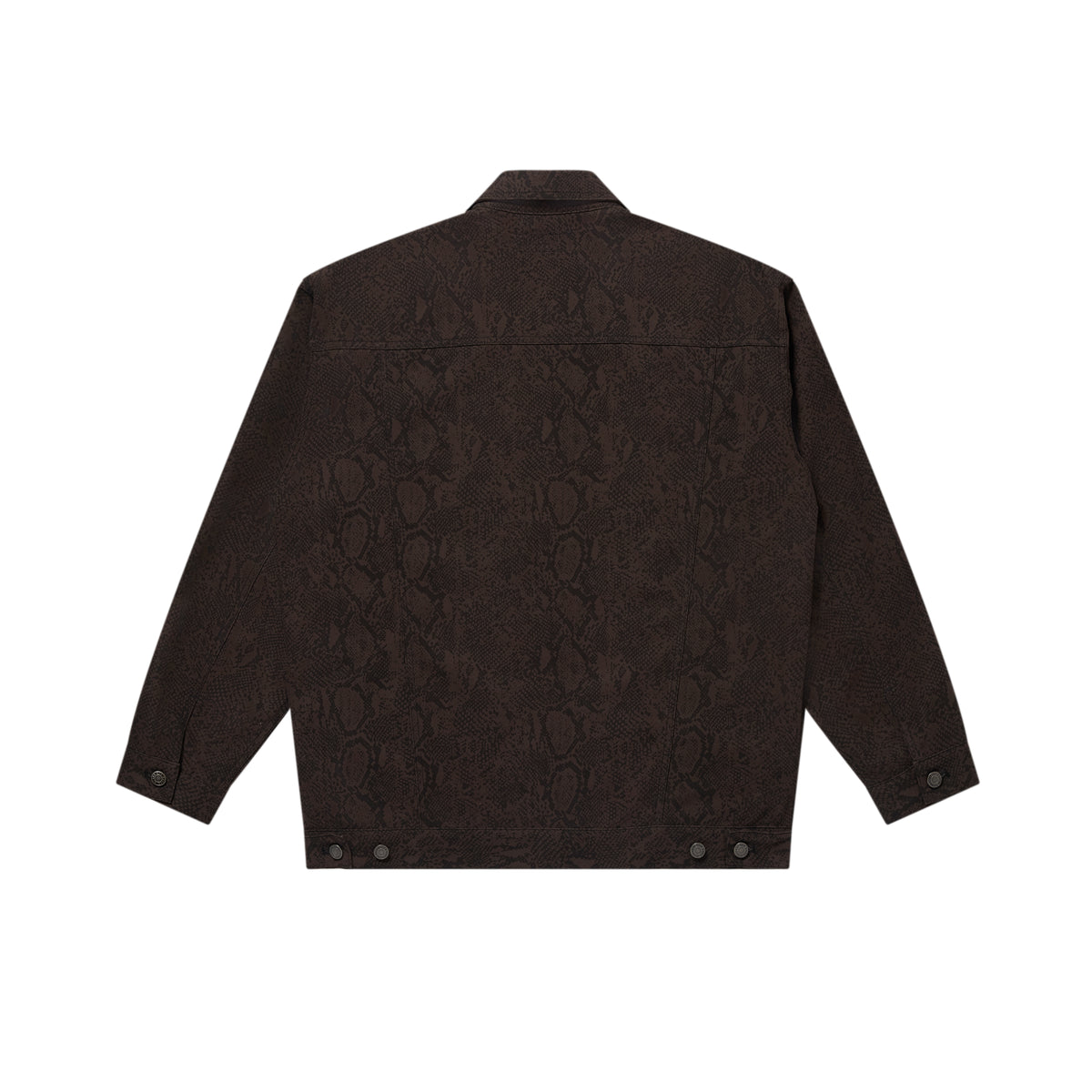 美品BlackEyePatch python パイソン　ジャケット　スタジャン PYTHON PATTERNED TRACKER JACKET BLACK – BlackEyePatch