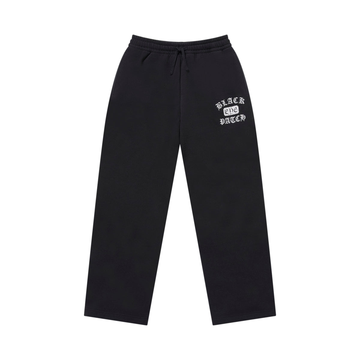 RHINESTONED OE LOGO SWEAT PANTS BLACK – BlackEyePatch