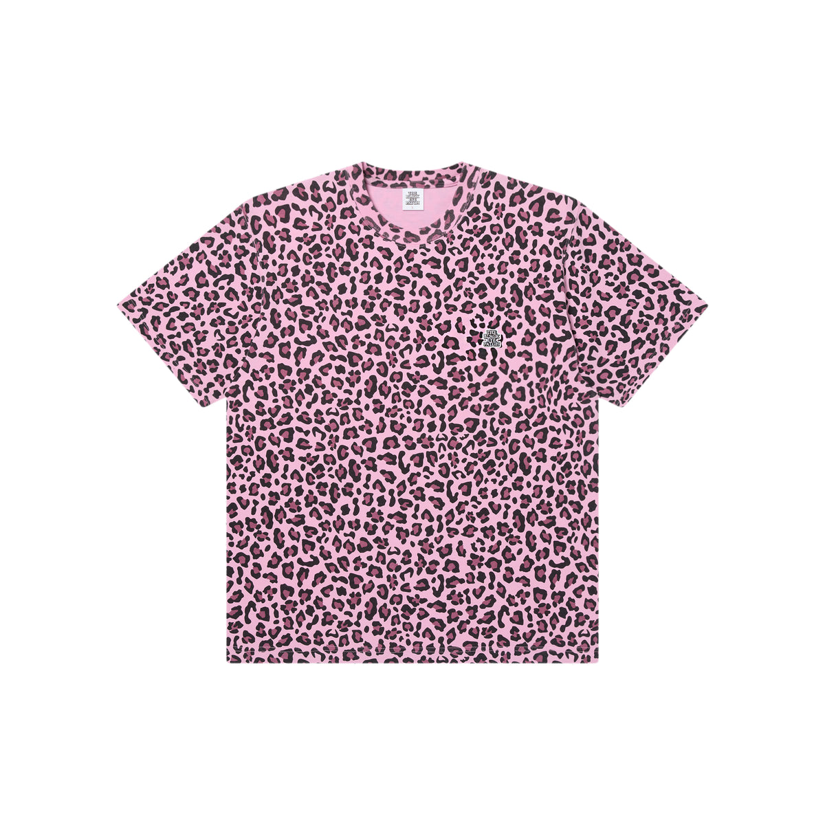 トップス LEOPARD PATTERNED SMALL OG TEE PINK L LEOPARD PATTERNED SMALL OG TEE PINK – BlackEyePatch