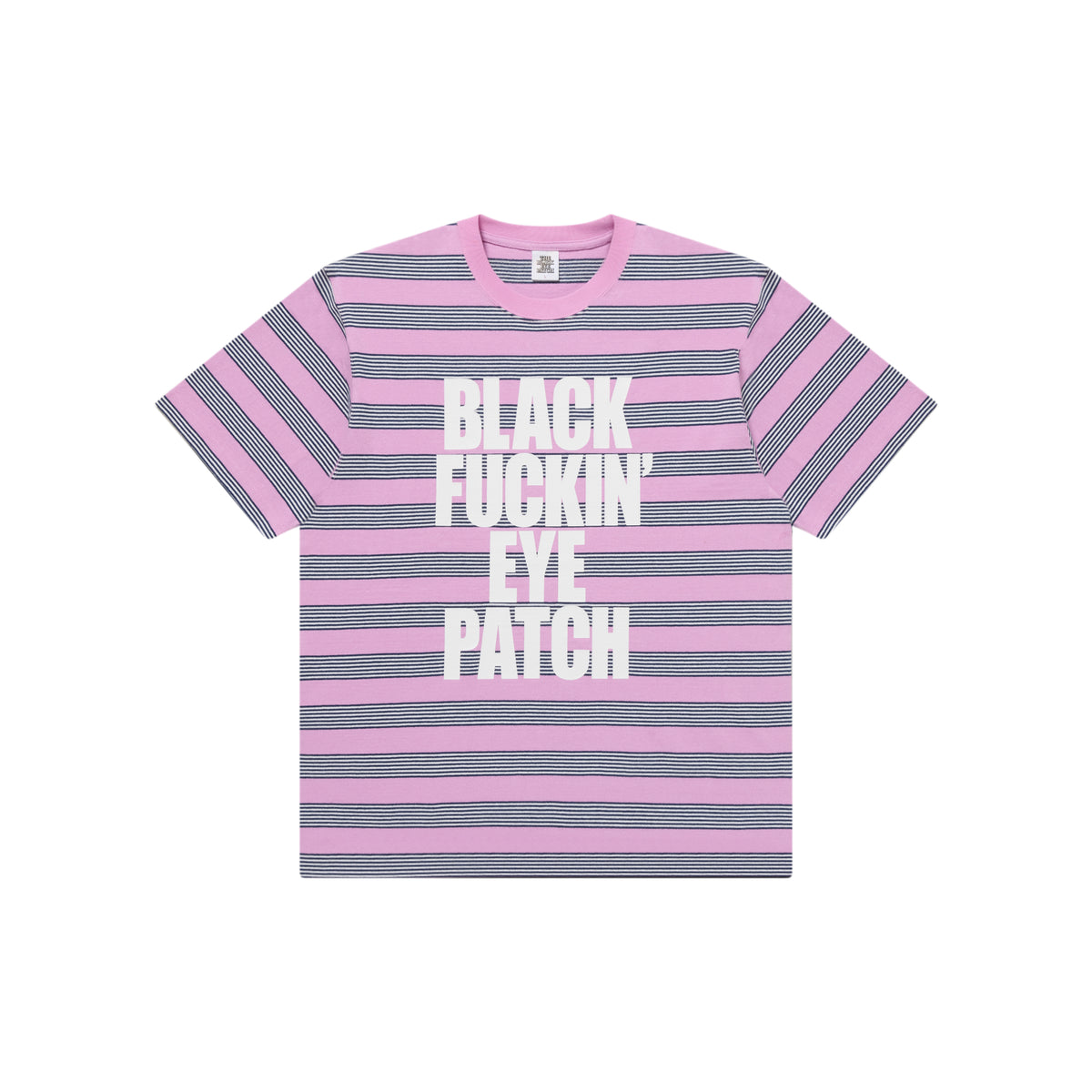 BFEP STRIPED TEE PINK – BlackEyePatch