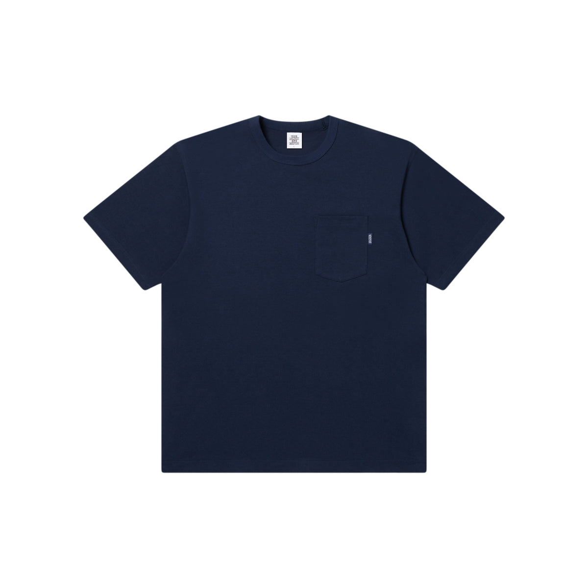 HWC HEAVYWEIGHT POCKET TEE NAVY – BlackEyePatch