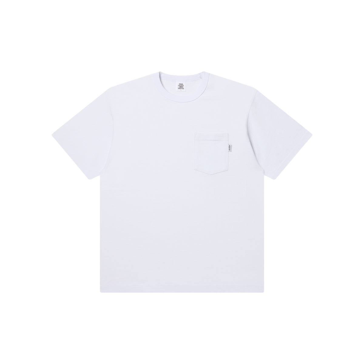 HWC HEAVYWEIGHT POCKET TEE WHITE – BlackEyePatch