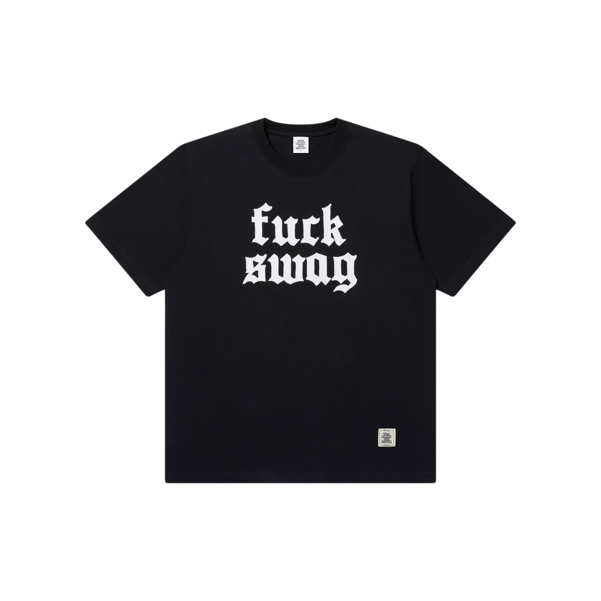 FUCK SWAG TEE BLACK – BlackEyePatch