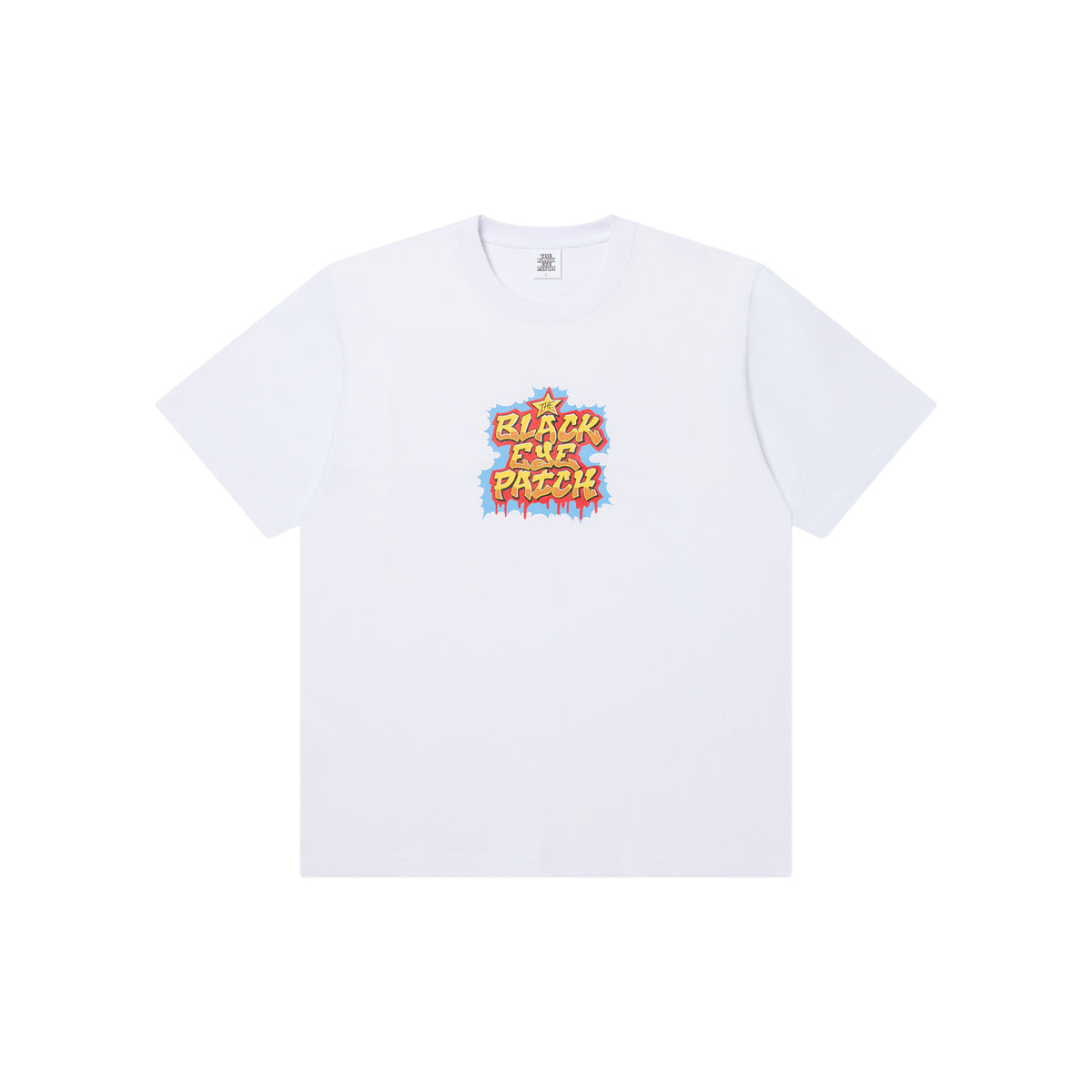 OLD SCHOOL LETTERS TEE WHITE – BlackEyePatch