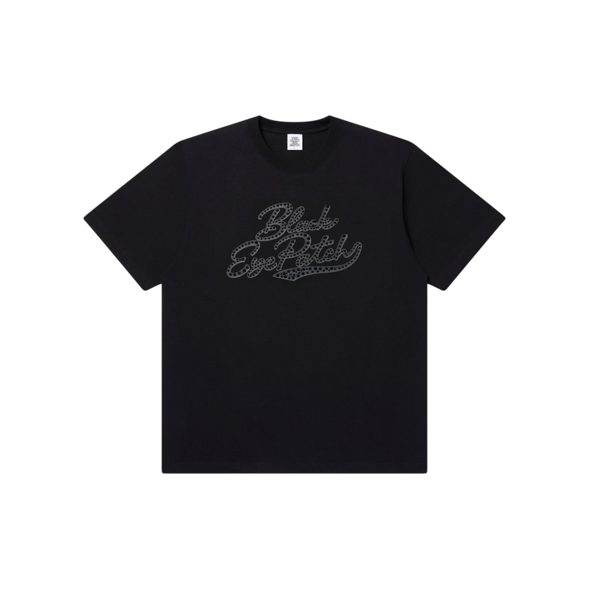 BRUSH SCRIPT TEAM LOGO TEE BLACK – BlackEyePatch