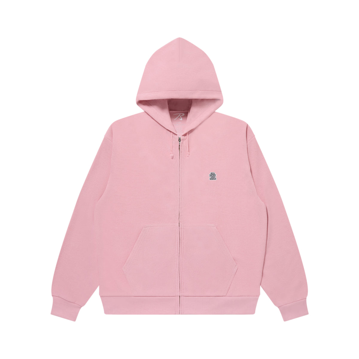 SMALL OG THERMAL ZIP HOODIE PINK – BlackEyePatch
