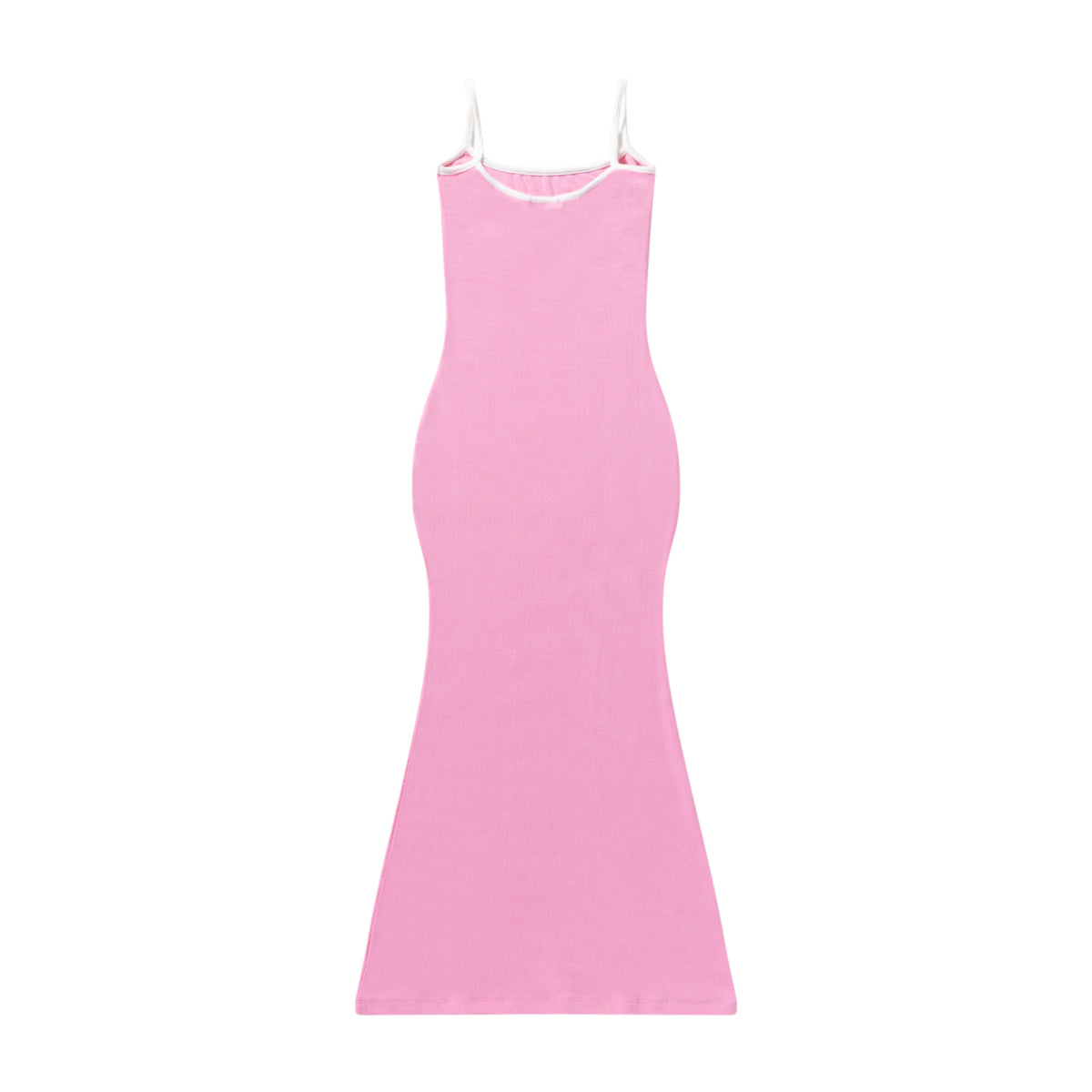 DRAGON RIBBED CAMISOLE LONG DRESS PINK – BlackEyePatch