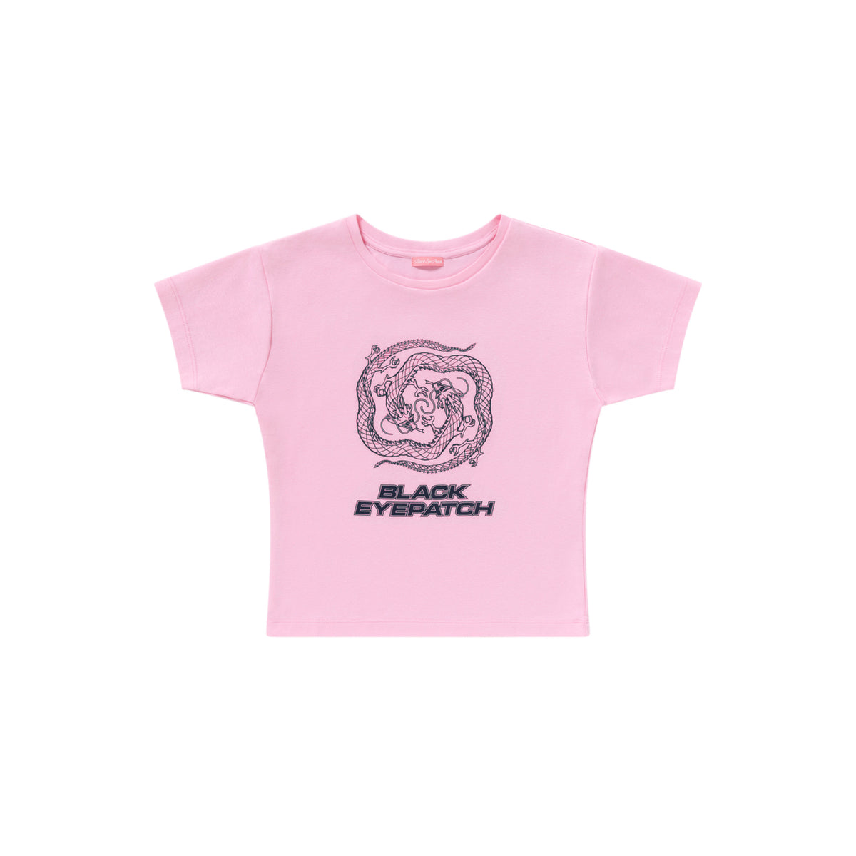 DRAGON SWIRL BABY TEE PINK – BlackEyePatch