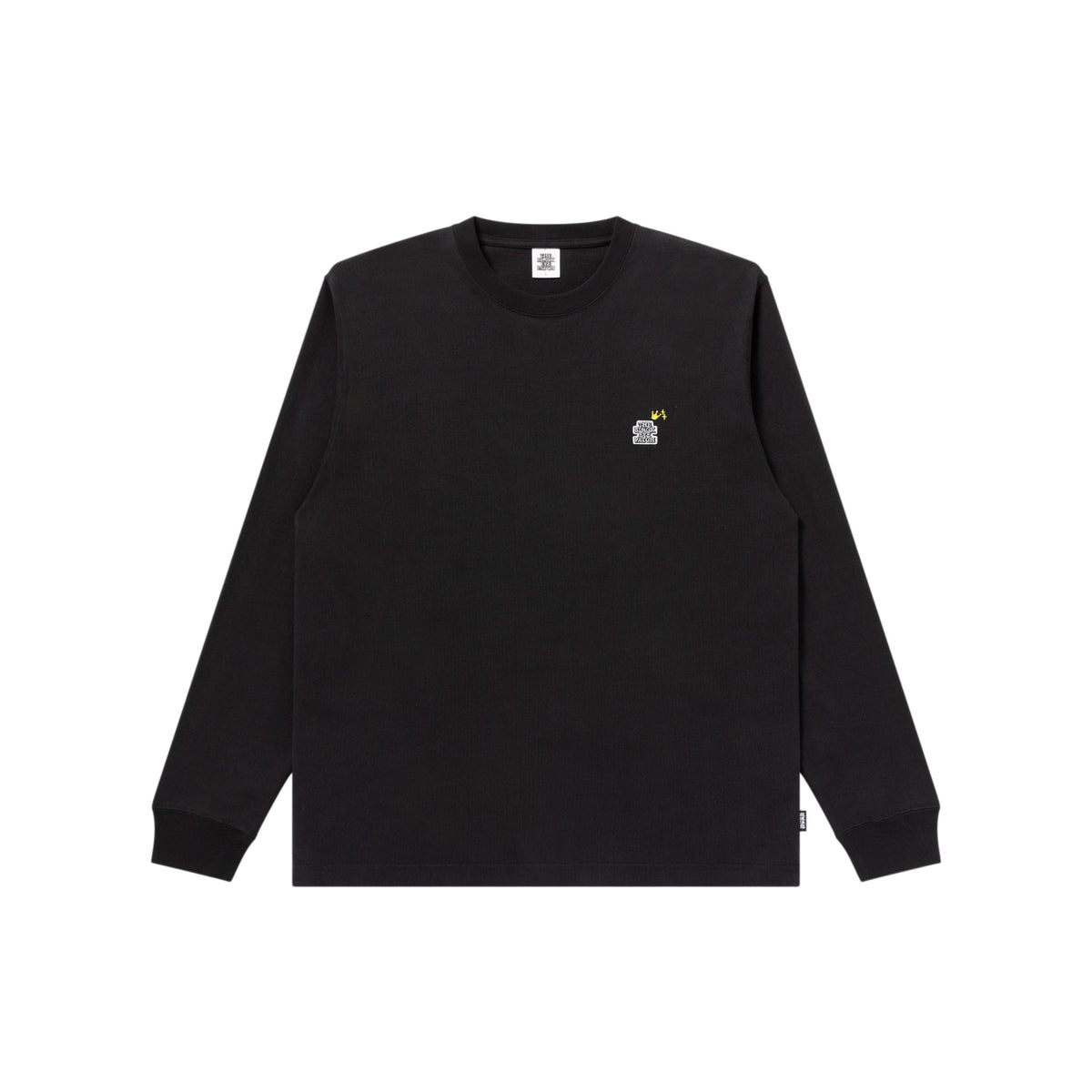CUSTUM SMALL OG L/S TEE BLACK – BlackEyePatch
