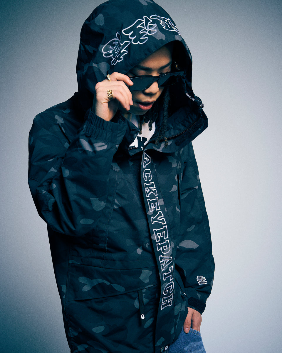 BEP x BAPE COLOR CAMO SNOWBOARD JACKET