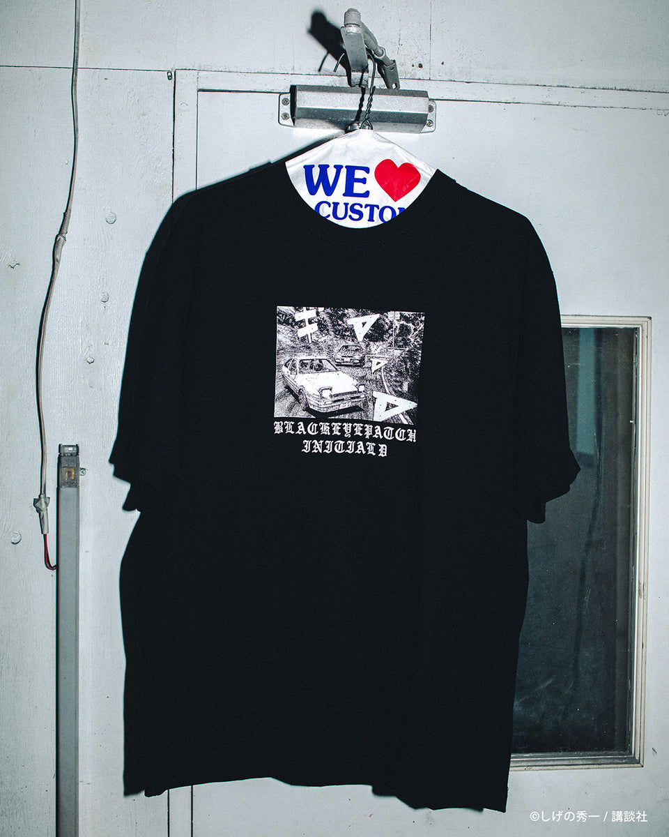 INITIAL D TEE BLACK – BlackEyePatch
