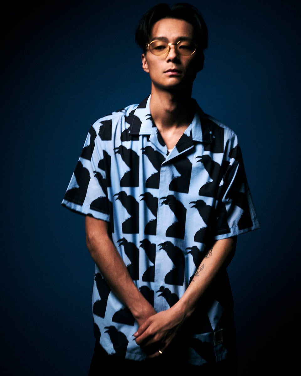 Crow様が購入されました。 JIRO KONAMI CROW OPEN COLLARED S/S SHIRT – BlackEyePatch