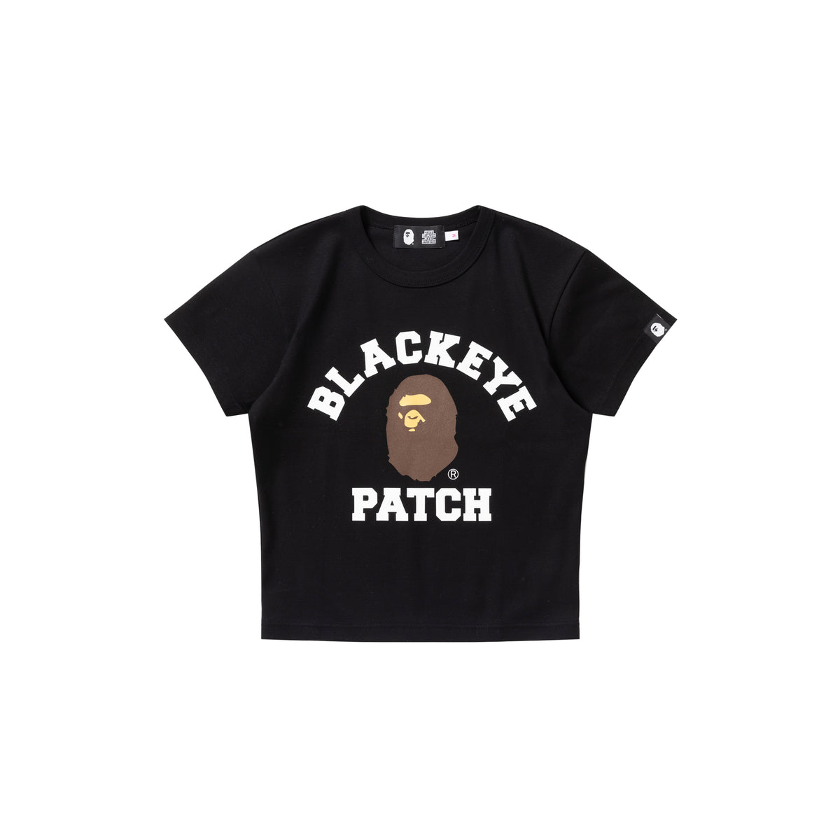 BEP x BAPE COLLEGE MINI TEE BLACK – BlackEyePatch