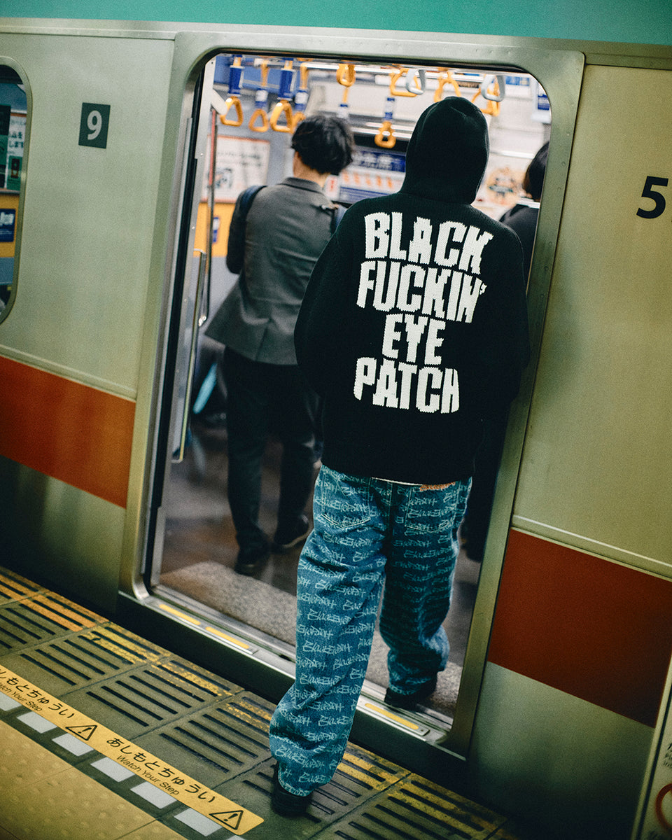 BFEP Knitted Zip Hoodie – BlackEyePatch