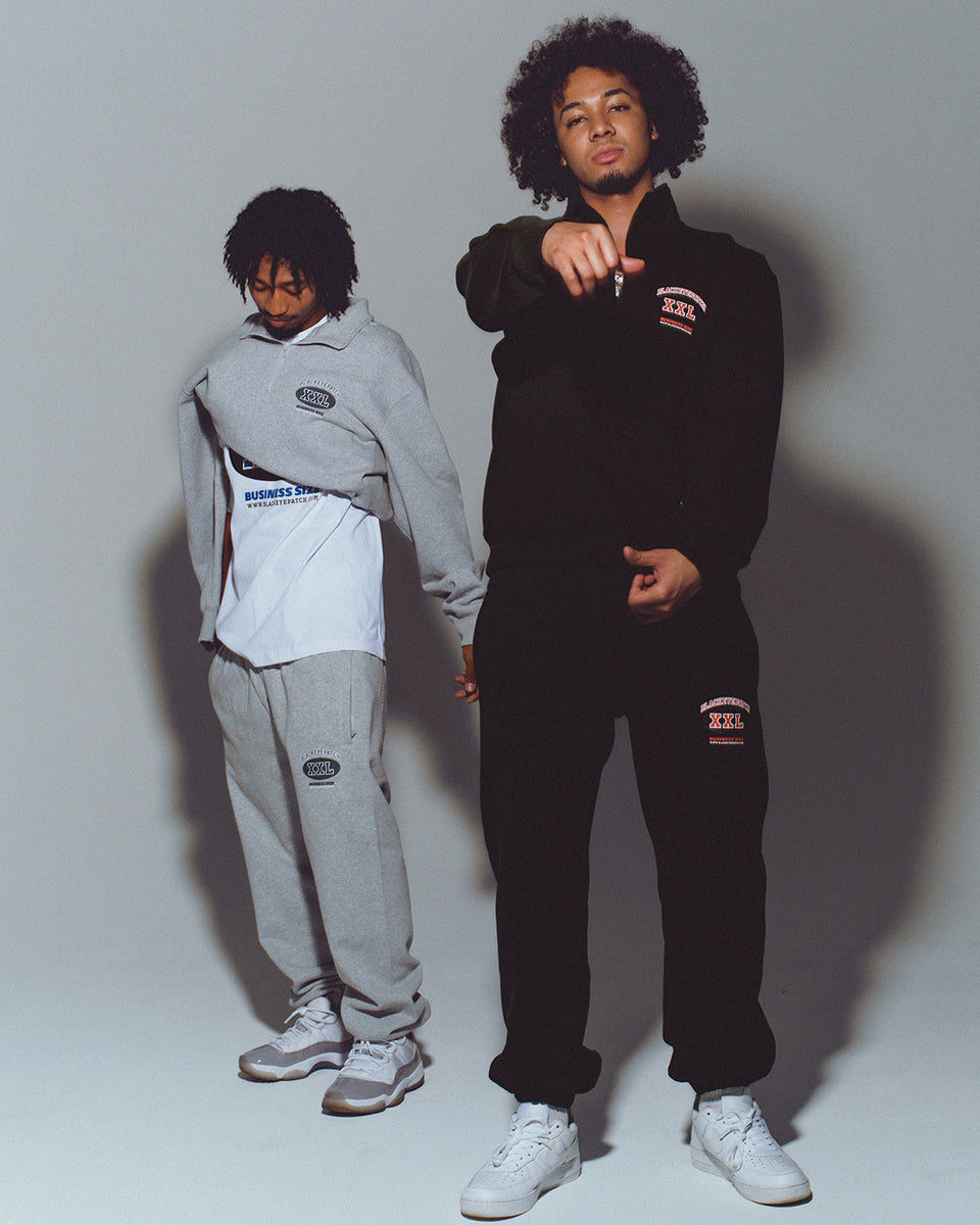 BUSINESS SIZE SWEAT PANTS BLACK – BlackEyePatch