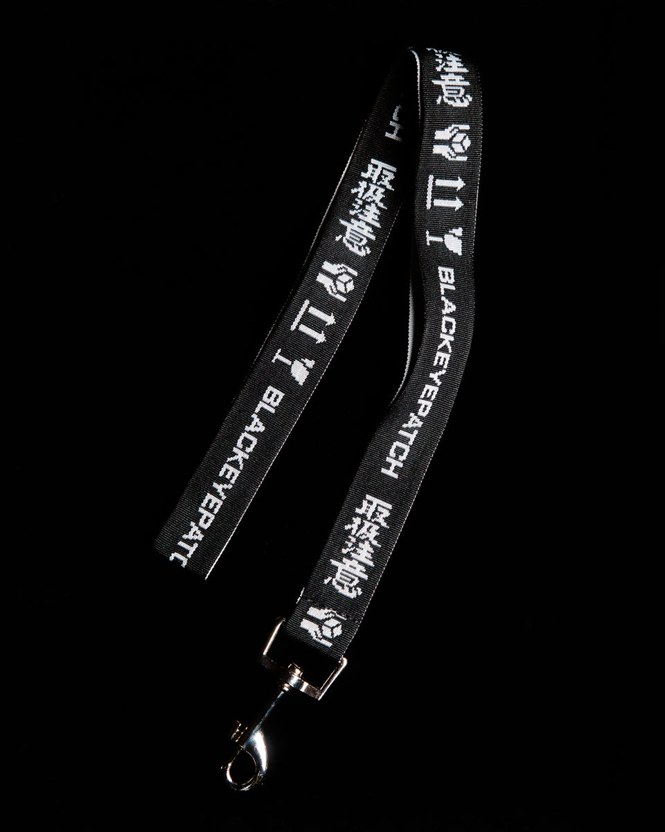 blackeyepatch ネックストラップ CARETAPE STAFF LANYARD – BlackEyePatch