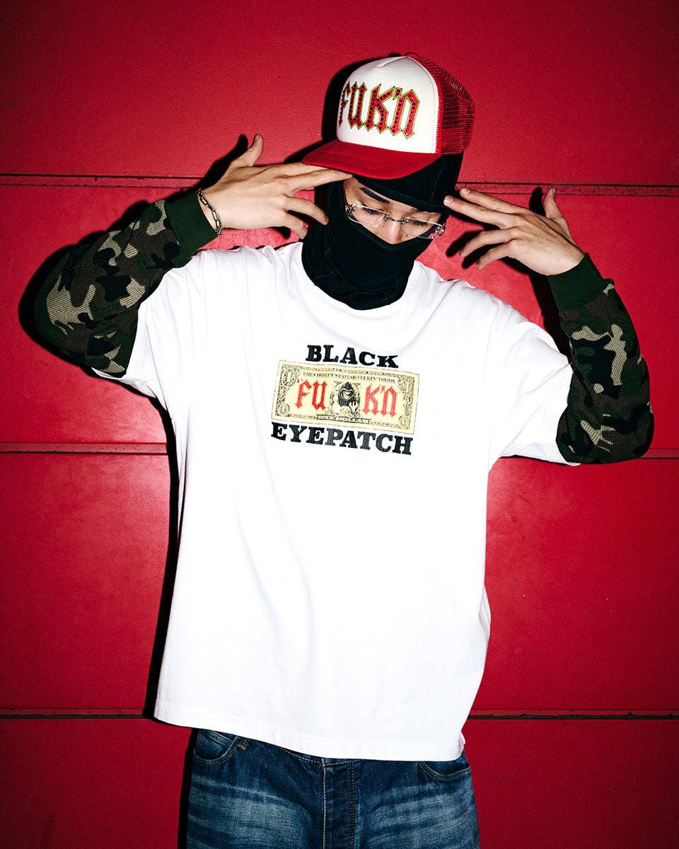 FUK'N DOLLAR BILL TEE WHITE – BlackEyePatch