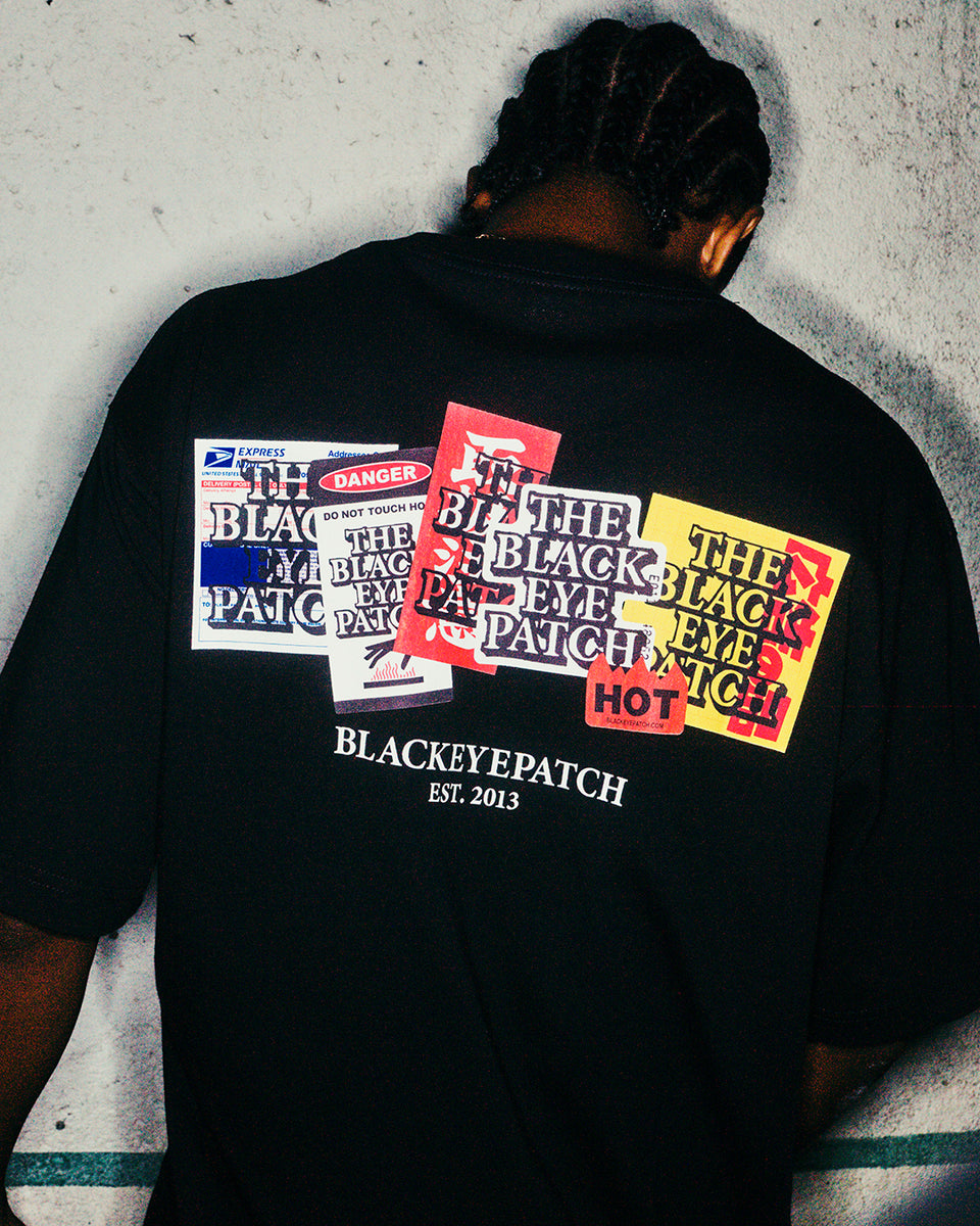 LABEL PACK TEE WHITE – BlackEyePatch