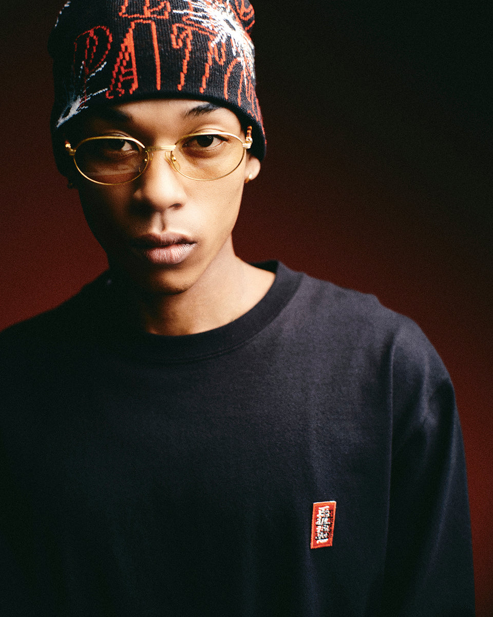 GUNSHOT SINGLE BEANIE BLACK – BlackEyePatch