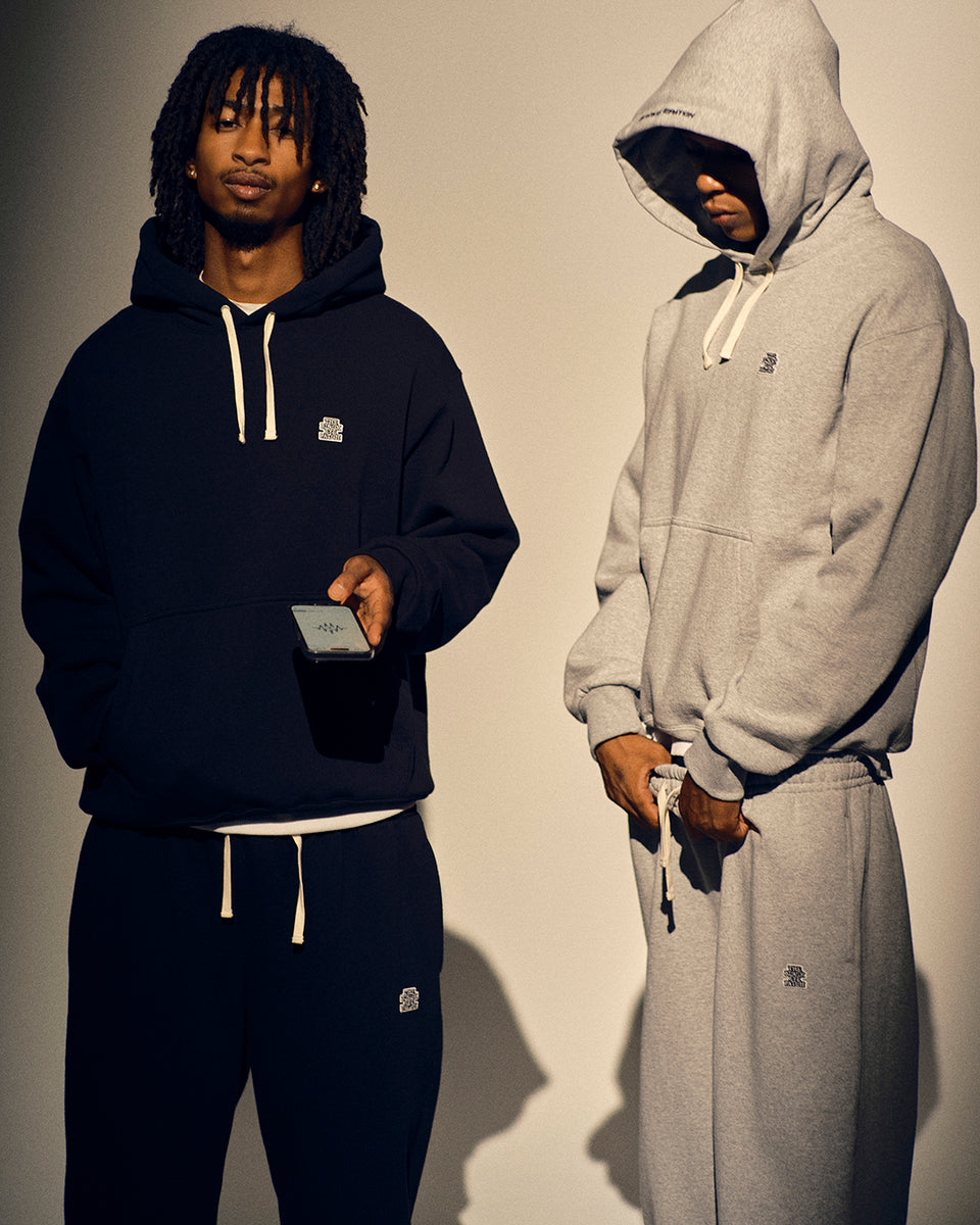 SMALL OG LABEL HEAVYWEIGHT HOODIE BLACK – BlackEyePatch