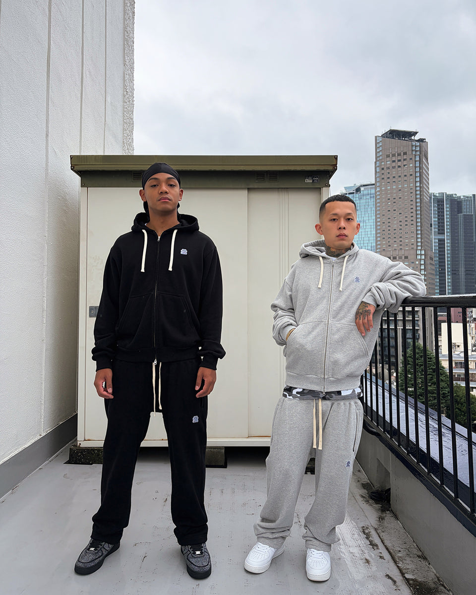 SMALL OG LABEL KOBE TERRY SWEAT PANTS HEATHER GRAY – BlackEyePatch